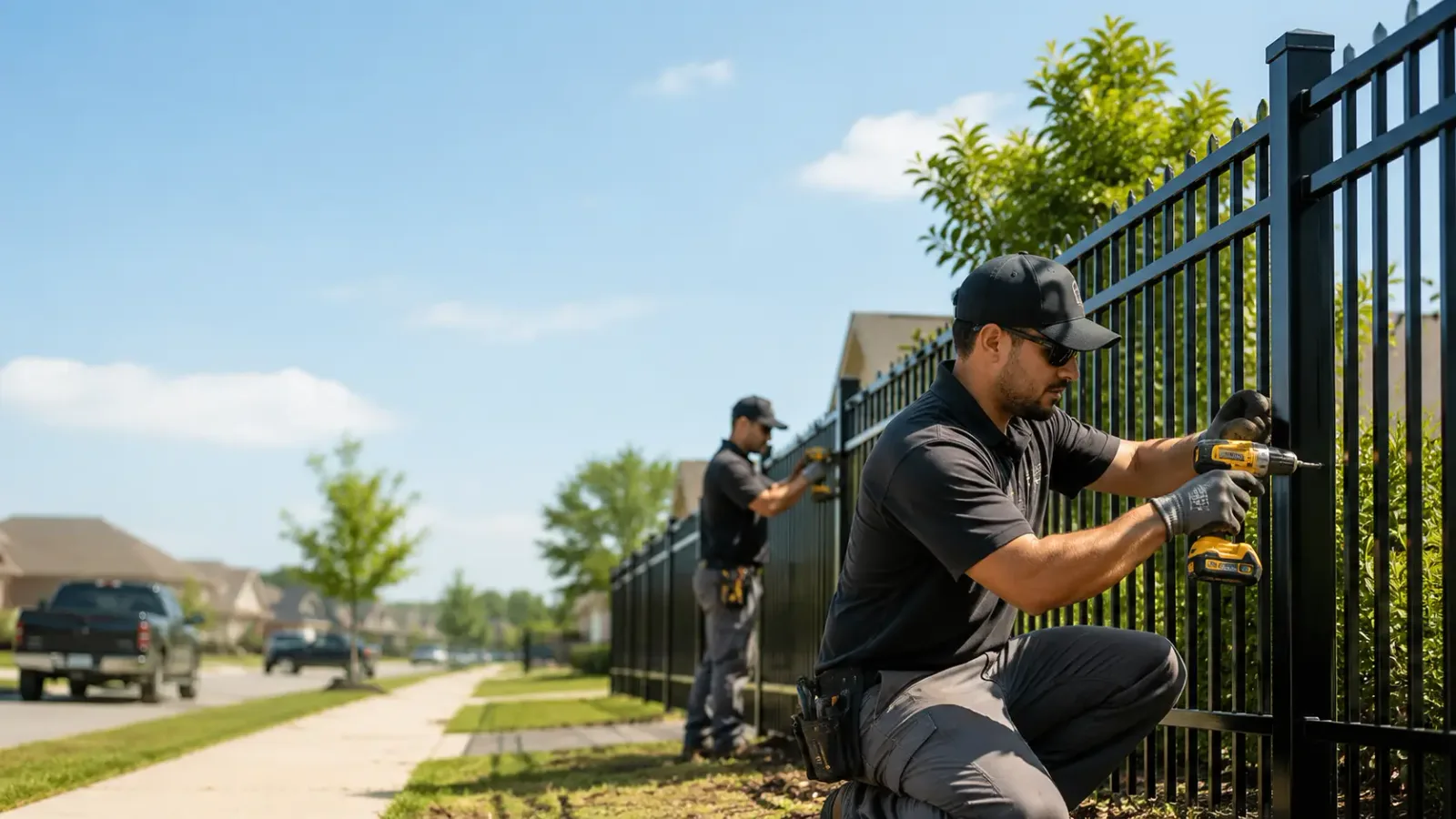 Metal Fence Installation in Jordan, MN